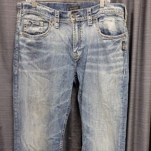 36X34 Silver jeans